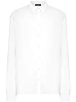 Dolce & Gabbana рубашка Translucent, белый