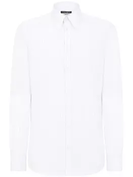 Dolce & Gabbana рубашка в полоску, белый