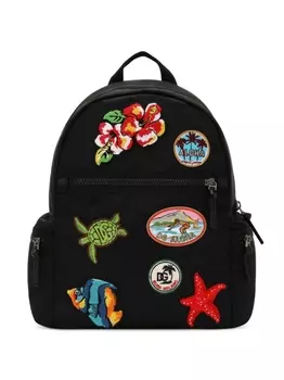 Dolce & Gabbana рюкзак с логотипом, черный