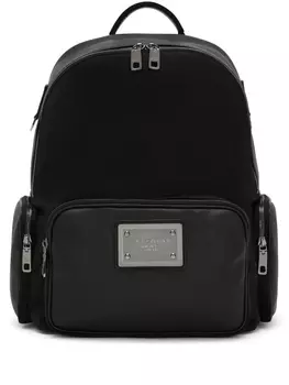 Dolce & Gabbana рюкзак с логотипом, черный