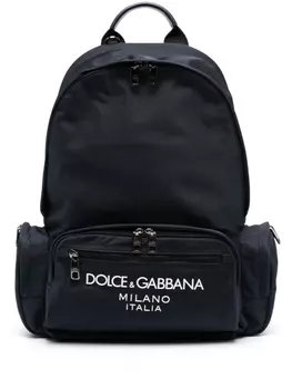 Dolce & Gabbana рюкзак с логотипом, черный