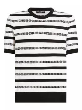Dolce & Gabbana шелковая футболка, белый