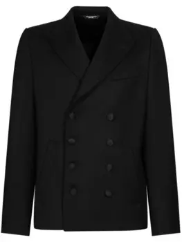 Dolce & Gabbana шерстяной пиджак, черный