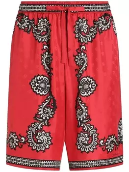 Dolce & Gabbana шорты-бермуды, красный