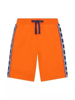 Dolce & Gabbana шорты с логотипом, оранжевый