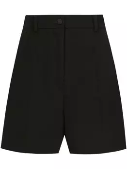 Dolce & Gabbana шорты с завышенной талией, черный