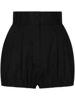 Dolce & Gabbana шорты со складками, черный