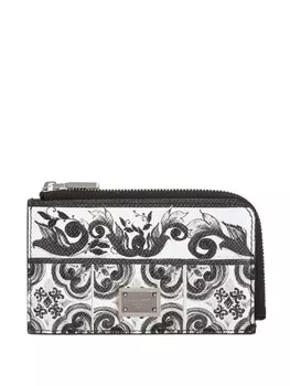 Dolce & Gabbana складной бумажник, черный