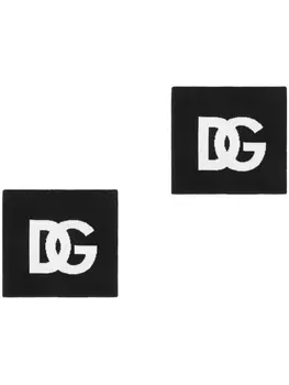 Dolce & Gabbana снуд с логотипом DG, черный