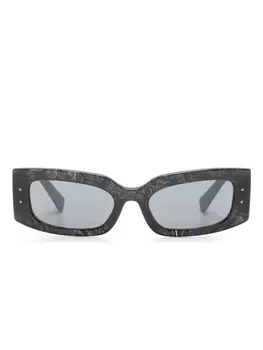 Dolce & Gabbana солнцезащитные очки с логотипом, серый