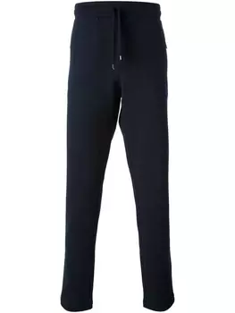 Dolce & Gabbana спортивные брюки с карманом на молнии, синий