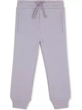 Dolce & Gabbana спортивные брюки с кулиской, фиолетовый