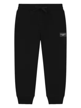 Dolce & Gabbana спортивные брюки с логотипом, черный