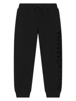 Dolce & Gabbana спортивные брюки с логотипом, черный