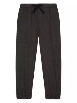 Dolce & Gabbana спортивные брюки с логотипом, черный