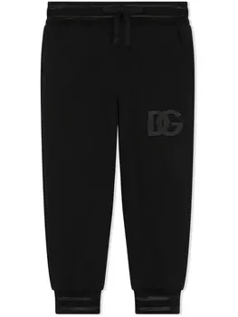 Dolce & Gabbana спортивные брюки с логотипом, черный