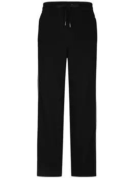 Dolce & Gabbana спортивные брюки с логотипом, черный