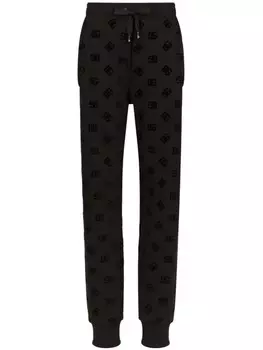 Dolce & Gabbana спортивные брюки с логотипом, черный