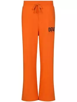 Dolce & Gabbana спортивные брюки с логотипом, оранжевый