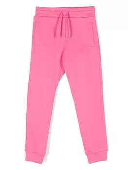 Dolce & Gabbana спортивные брюки с логотипом, розовый