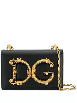 Dolce & Gabbana сумка через плечо DG Girls, черный
