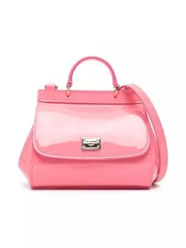 Dolce & Gabbana сумка через плечо с логотипом, розовый