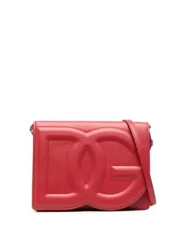 Dolce & Gabbana сумка через плечо с логотипом DG, красный