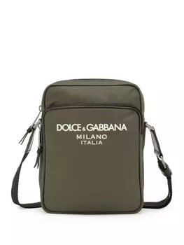 Dolce & Gabbana сумка через плечо с логотипом, зеленый
