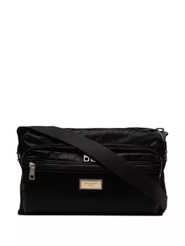 Dolce & Gabbana сумка-мессенджер DG Nylon Samboil, черный