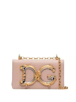 Dolce & Gabbana сумка на плечо DG Girls, розовый