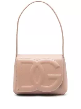 Dolce & Gabbana сумка на плечо с логотипом DG, розовый