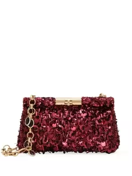 Dolce & Gabbana сумка на плечо с пайетками, красный