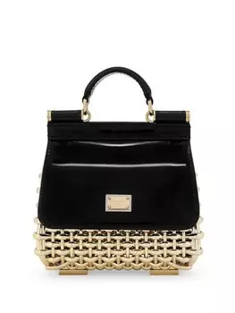 Dolce & Gabbana сумка Sicily с верхней ручкой, черный