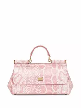 Dolce & Gabbana сумка Sicily среднего размера, белый