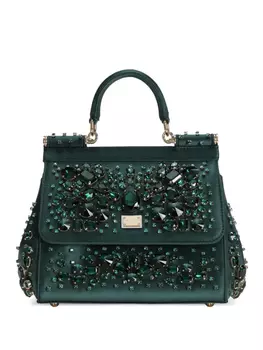 Dolce & Gabbana сумка Sicily, зеленый