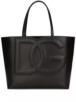 Dolce & Gabbana сумка-тоут DG Logo, черный