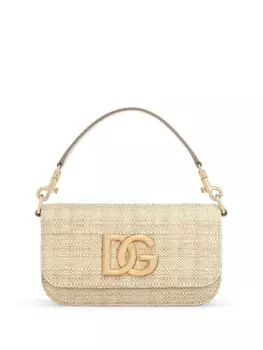 Dolce & Gabbana сумка-тоут с логотипом, нейтральный цвет