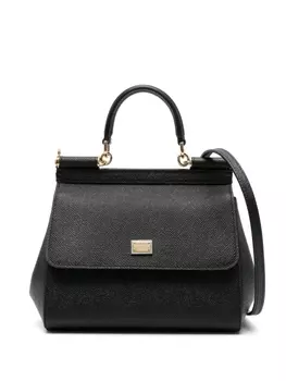 Dolce & Gabbana сумка-тоут Sicily, черный