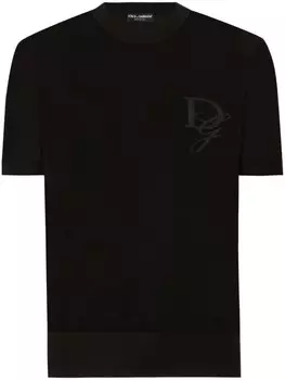 Dolce & Gabbana свитер с круглым вырезом, черный