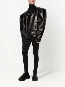 Dolce & Gabbana тайтсы с логотипом, черный