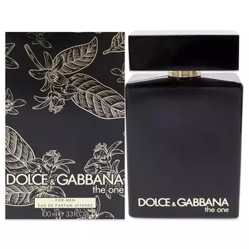 Dolce & Gabbana The One Intense Men EDP Интенсивный спрей 3,3 унции Цветочная свежая ваниль