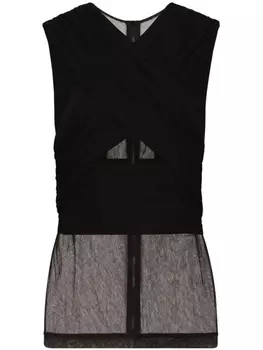 Dolce & Gabbana топ со вставками, черный