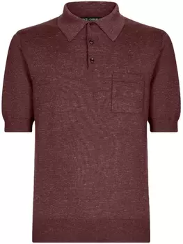 Dolce & Gabbana трикотажная рубашка поло, красный