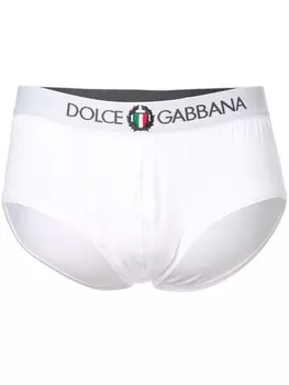 Dolce & Gabbana трусы-брифы Brando, белый