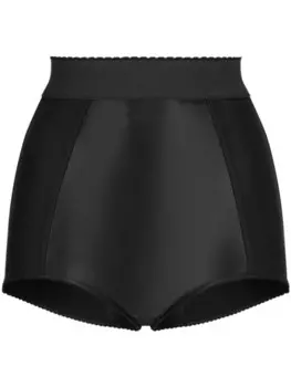 Dolce & Gabbana трусы-брифы с завышенной талией, черный