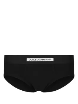 Dolce & Gabbana трусы с логотипом, черный