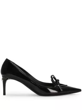 Dolce & Gabbana туфли с завязками, черный