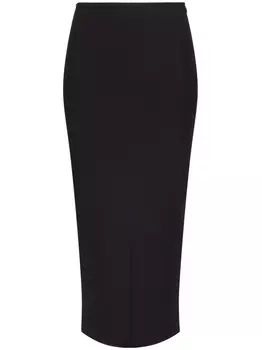 Dolce & Gabbana юбка-карандаш с завышенной талией, черный