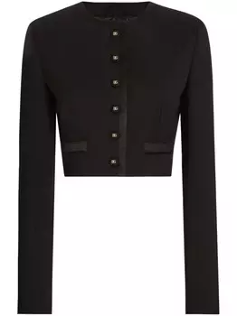 Dolce & Gabbana укороченная куртка, черный