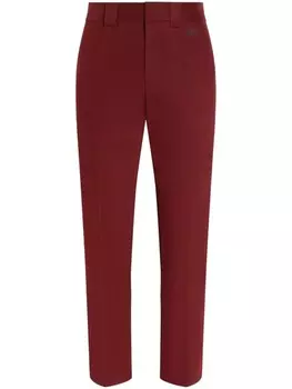 Dolce & Gabbana узкие брюки, красный